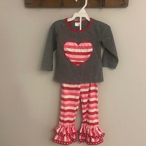 Girls Heart Outfit